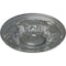 Ekena Millwork Granada Ceiling Medallion (Fits Canopies up to 7 1/8"), Hand-Painted Platinum, 19"OD x 1 1/2"P CM19GAPLS - alternate 2